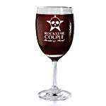 Personalised Set Of 2 Wine Glasses 2170