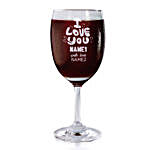 Personalised Set Of 2 Wine Glasses 2183