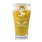 Personalised Beer Glass 1458