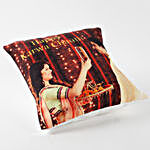 Personalised Karwa Chauth Special LED Cushion