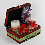 Box of Candles With Dry Fruits & Potpourri