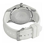 Omax Cool White Dial Mens Watch