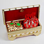 Desginer Box of Cashews & Candles