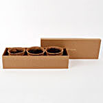 Premium Self Growing Plants Kit with Seeds & Coir Pots