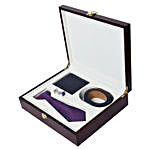 Alvaro Castagnino Purple Blue & Orange Accessory Gift Set for Men