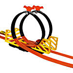 Slided Double Racing Track Set