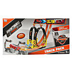 Slided Double Racing Track Set