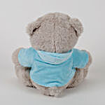 Teddy Bear With T Shirt Grey
