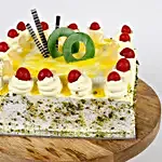 Cream Drop Cherry Pineapple Cake Half Kg