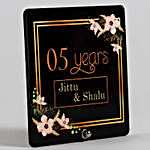 Personalised Mug & Table Top Anniversary Gift Set
