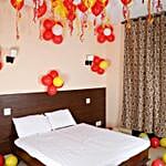 Colorful Balloons Decor Red White & Yellow