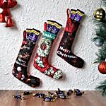 Personalised Christmas Stockings Set of 3