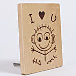 Engraved I Love You Table Top