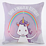 Unicorn Rainbow LED Cushion