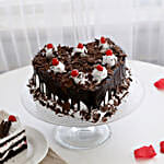 Flakey Hearts Black Forest Cake Half Kg