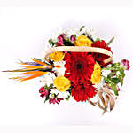 Exotic Mixed Flowers Basket