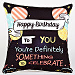Happy Birthday Special Cushion & Mug Combo