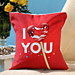 I Love You Heart Cushion