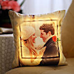 Personalised Valentines Day Special LED Cushion