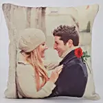 Personalised Valentines Day Special LED Cushion