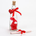 Rose Day Message in a Bottle