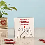 Happy Promise Day Table Top