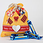 Personalised Gunny Bag of Chocolates