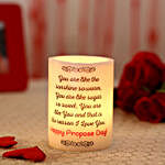 Glowing Propose Day T-Light Hollow Candle