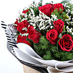 Vibrant 20 Red Roses Bouquet