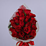 Valentine Special 20 Roses Bouquet