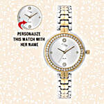Personalised Watch With Pretty Earrings