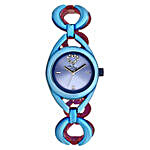 Personalised Blue Watch For Her