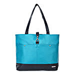 Purseus Perfecto Tote Bag- Turquoise