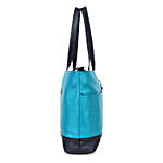 Purseus Perfecto Tote Bag- Turquoise
