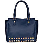Pursues Pickey Entrancing Handbag- Dark Blue