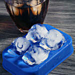3D Skull Silicone Ice Cube Tray Mold