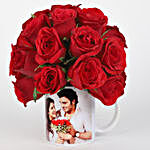 Black Forest Cake 20 Red Roses Mug