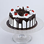 Red Roses Mug Black Forest Cake Combo