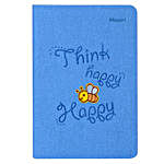Denim Bee Happy Personalised Notebook