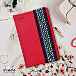 Needle Craft Red Personalised  Diary