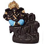 Lord Ganesha Incense Burner- Blue