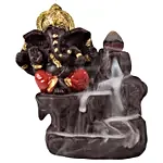 Lord Ganesha Incense Burner- Red