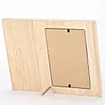 Personalised Engraved Wooden Photo Frame For Mom