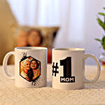 Picture Mug & Number 1 Mom Mug Combo