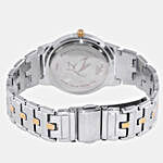 Personalised Trendy Golden & Silver Watch