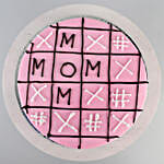 Tic Tac Toe Pineapple Cake For Mom- 1 Kg Eggless