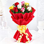 Special 8 Mixed Roses Bouquet