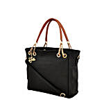 Classy Black LaFille Handbag Set