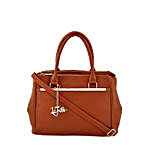 Classy LaFille Handbag- Tan