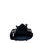 LaFille Voguish Blue Handbag Set